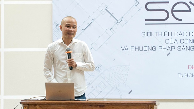 Architect Vo Trong Nghia shares green building design methods with HUTECH students 19