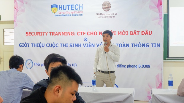 Khoa CNTT tập huấn chuyên đề CTF và giới thiệu cuộc thi An toàn thông tin 39