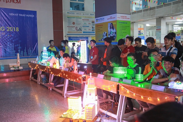 HUTECH Institute of Engineering students get excited about the 2018 LED Application Design Competition 18