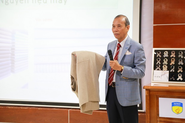 TGĐ Cao Minh Sài Gòn chia sẻ “chuyện nghề” cùng sinh viên Công nghệ dệt, may 49