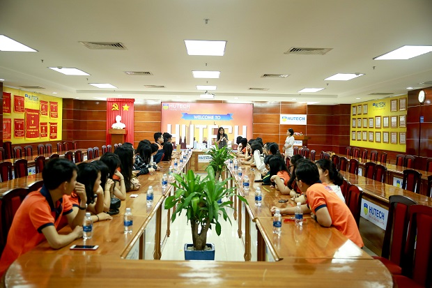 Viện Đào tạo Quốc tế HUTECH chào đón sinh viên Đài Loan đến tham quan và giao lưu 16