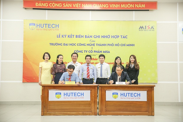 HUTECH ký kết hợp tác đào tạo với Công ty cổ phần MISA 12