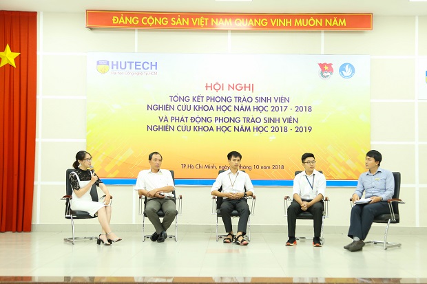 HUTECH chính thức phát động phong trào Sinh viên NCKH năm học 2018 - 2019 58