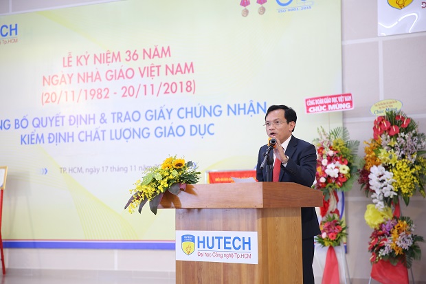 HUTECH kỷ niệm ngày Nhà giáo Việt Nam và nhận Chứng nhận đạt chuẩn kiểm định chất lượng giáo dục 35