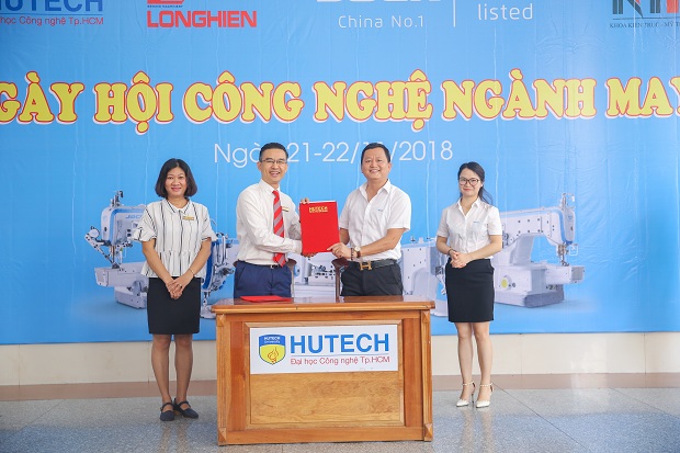 Đại học Công Nghệ TPHCM (HUTECH) và công ty JACK - công ty Long Hiển ký biên bản thỏa thuận hợp tác 74