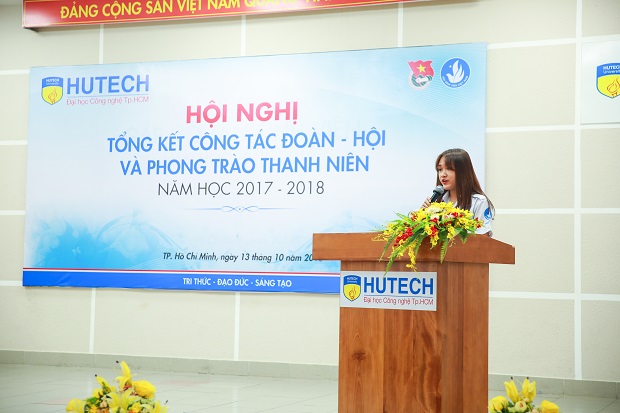 HUTECH tổ chức Hội nghị tổng kết công tác Đoàn – Hội năm học 2017 – 2018 37