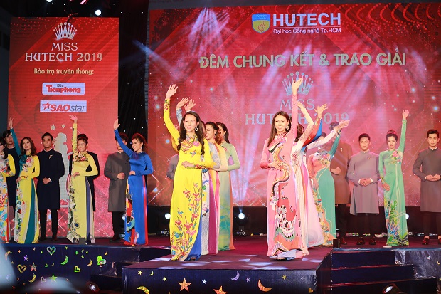 Nguyen Thi Thanh Khoa, newly crowned Miss HUTECH 2019 26