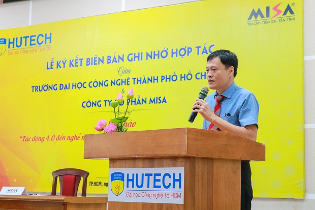 HUTECH ký kết hợp tác đào tạo với Công ty cổ phần MISA 9