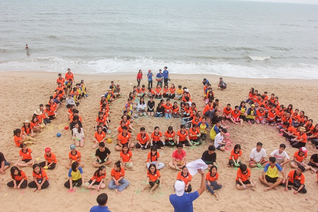 “Rực lửa” cùng Hội trại truyền thống khoa Nhật Bản học 2018 HUTECH 48