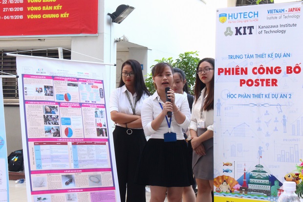 Sinh viên VJIT hào hứng “khoe” đồ án sáng tạo vì cộng đồng 81