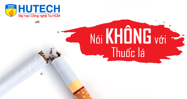 HUTECHers hãy luôn “Nói không với thuốc lá” trong khuôn viên Trường nhé! 11