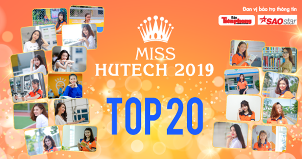 Sẵn sàng "nhấn nút" bình chọn Thí sinh yêu thích nhất Miss HUTECH 2019! 10