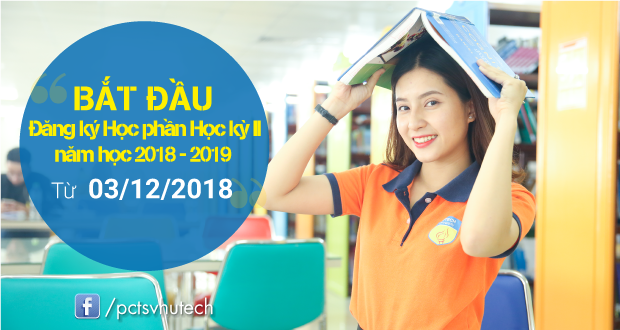 Hôm nay (03/12/2018) - Sinh viên bắt đầu Đăng ký Học phần Học kỳ II năm học 2018 - 2019 13