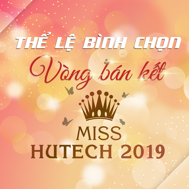 Chính thức mở cổng bình chọn Vòng bán kết “Miss HUTECH 2019” 11