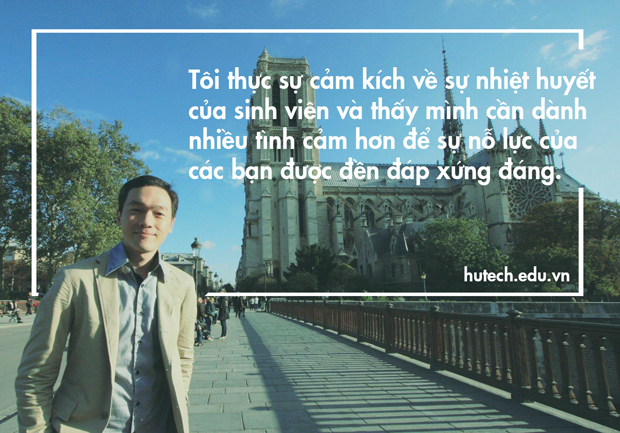 HUTECH's Portrait: TS. Trần Tuấn Nam - “Tôi ấm lòng vì có thể mang lại cảm hứng tích cực cho sinh viên HUTECH” 99