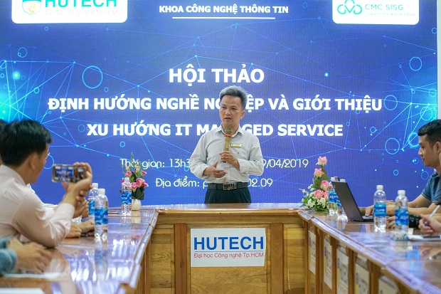 Sinh viên Công nghệ thông tin tìm hiểu xu hướng IT Services cùng Cty CMC SI Saigon 60