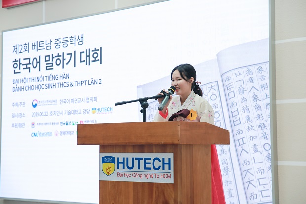 HUTECH đăng cai Vòng chung kết Đại hội thi nói tiếng Hàn dành cho học sinh 40