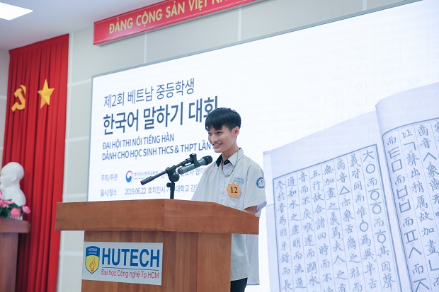 HUTECH đăng cai Vòng chung kết Đại hội thi nói tiếng Hàn dành cho học sinh 51