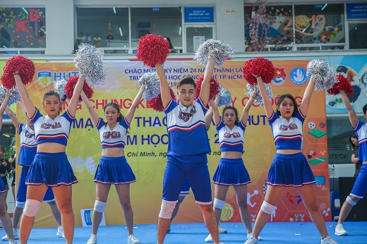 2019 HUTECH Student Sports Fest: VJIT wins cheerleading, Institute of Engineering crowned the leader of the medal board 51