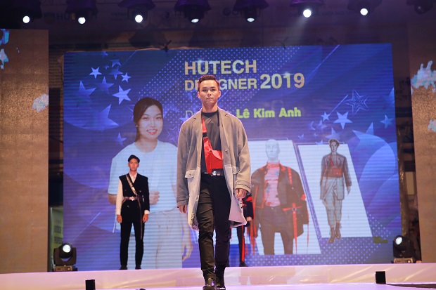 Contestant Dang Thai Son wins the first prize of HUTECH Designer 2019 100