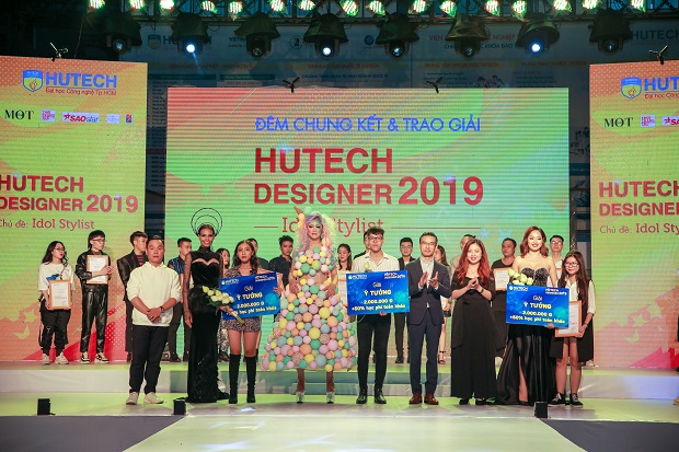 Contestant Dang Thai Son wins the first prize of HUTECH Designer 2019 271