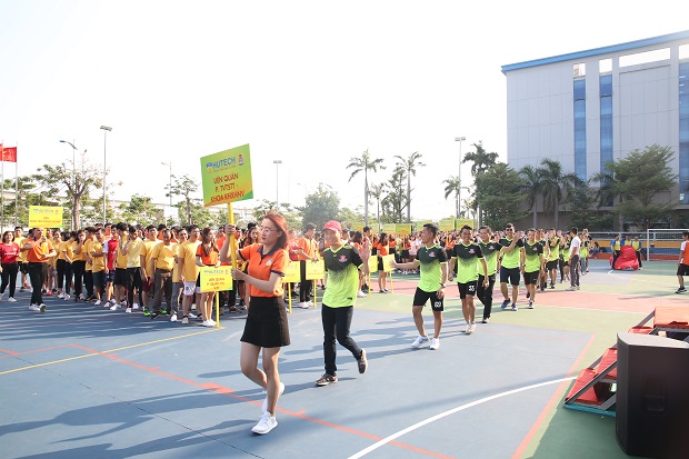 Full of excitement on the opening day of the 2019 HUTECH Faculty and Staff Sports Fest 155