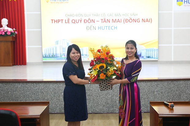 HUTECH chào mừng học sinh Trường THPT Lê Quý Đôn - Đồng Nai hào hứng đến tham quan 77