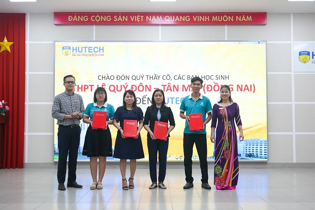 HUTECH chào mừng học sinh Trường THPT Lê Quý Đôn - Đồng Nai hào hứng đến tham quan 71