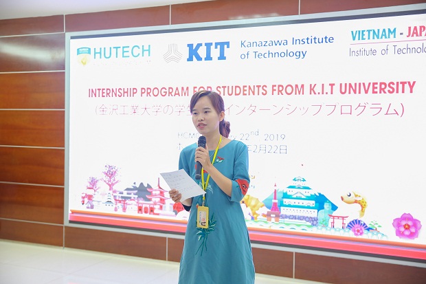 Sinh viên K.I.T (Nhật Bản) cùng học, cùng giao lưu văn hóa với Sinh viên VJIT 10