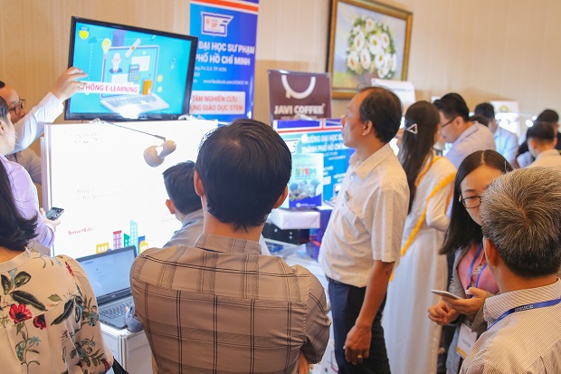 HUTECH tham gia triển lãm Công nghệ giáo dục quốc tế đầu tiên tại Việt Nam 47
