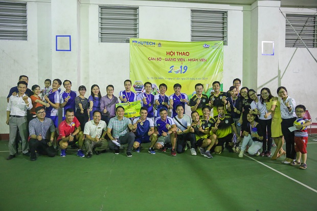 Hội thao Cán bộ - Giảng viên - Nhân viên: Ngôi vô địch Bóng chuyền xứng đáng cho Phòng Đào tạo - Khảo thí 114