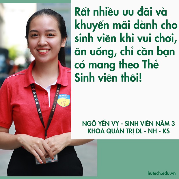 Nghe các “tiền bối” HUTECH giải đáp thắc mắc về Thẻ sinh viên 142