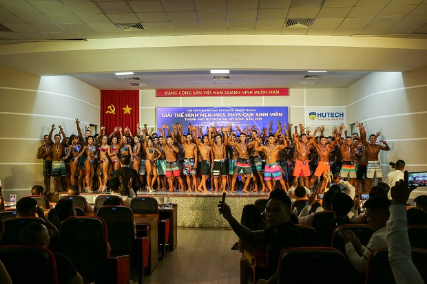 Sinh viên HUTECH giành 04 giải tại “Giải thể hình Men-Miss Physique sinh viên TP.HCM mở rộng 2019” 55