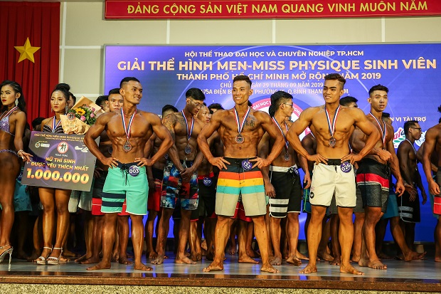 Sinh viên HUTECH giành 04 giải tại “Giải thể hình Men-Miss Physique sinh viên TP.HCM mở rộng 2019” 58
