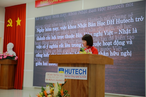 Ra mắt Chi hội hữu nghị Việt - Nhật: “Lời chào” ý nghĩa cho tân binh khoa Nhật Bản học HUTECH 106