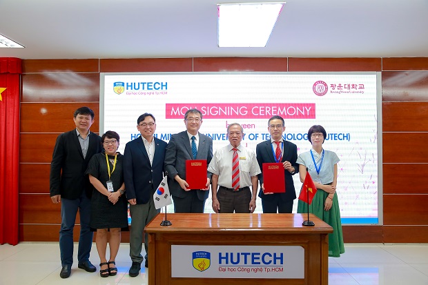 HUTECH ký kết MOU hợp tác với trường Đại học Kwangwoon (Hàn Quốc) 12