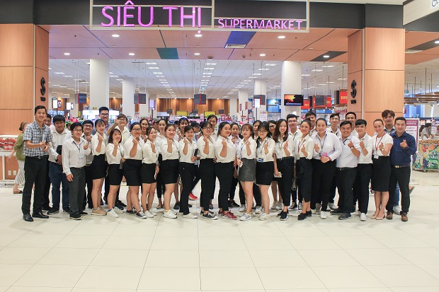 Sinh viên VJIT trải nghiệm cách quản lý, vận hành Trung tâm mua sắm AEON Mall 54