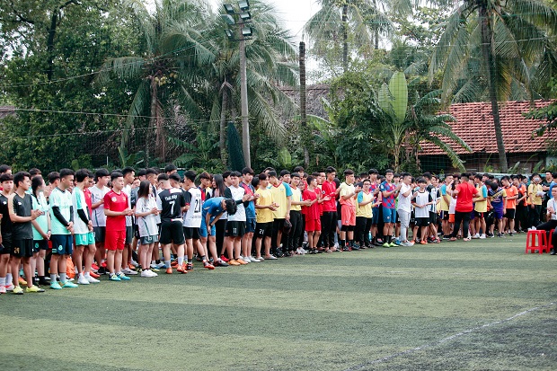 Giải thể thao Chào đón Tân Sinh viên năm học 2019 - 2020 đã chính thức khai mạc 30