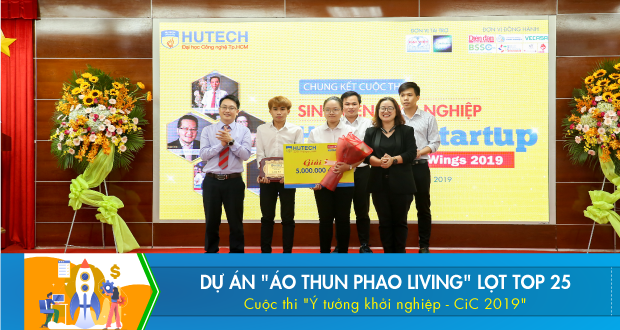 “Áo thun phao LIVING” của sinh viên HUTECH vào Top 25 cuộc thi “Ý tưởng khởi nghiệp – CiC 2019” 8