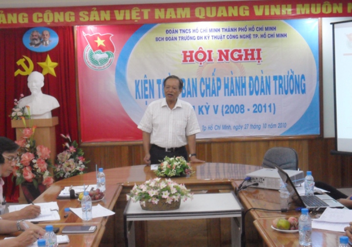Hội nghị kiện toàn Ban Chấp hành Đoàn trường nhiệm kỳ V (2008 - 2011) 5