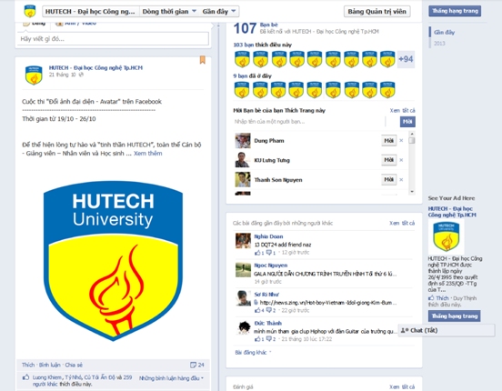 Sinh viên HUTECH hào hứng với cuộc thi đổi ảnh đại diện trên Facebook 8