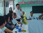 12 doanh nghiệp dự diễn đàn “Doanh nghiệp và sinh viên khoa Môi trường & CNSH” 3