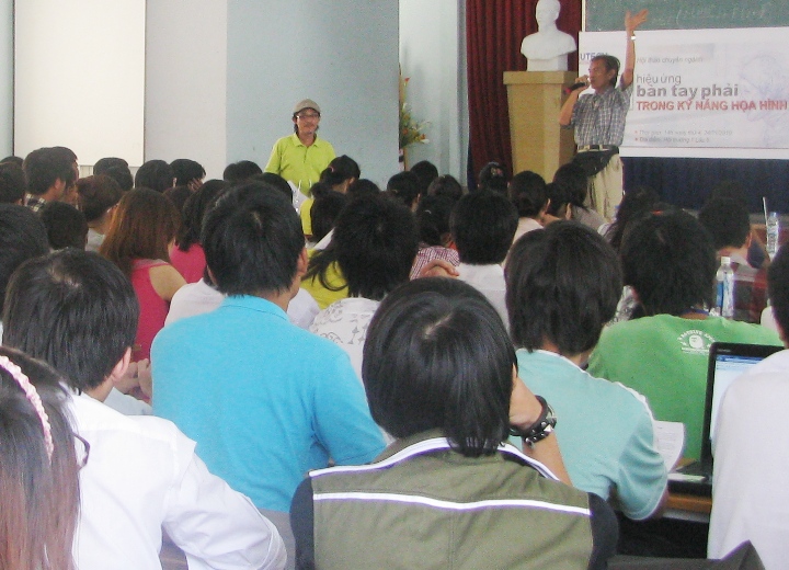 Hiệu ứng Bàn tay phải trong kỹ năng Họa hình 7