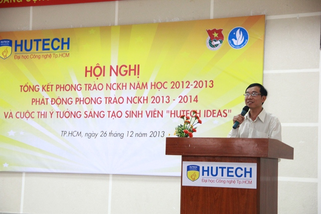 Chính thức phát động nhiều "sân chơi" khoa học cho Sinh viên HUTECH trong năm học 2013 - 2014 17