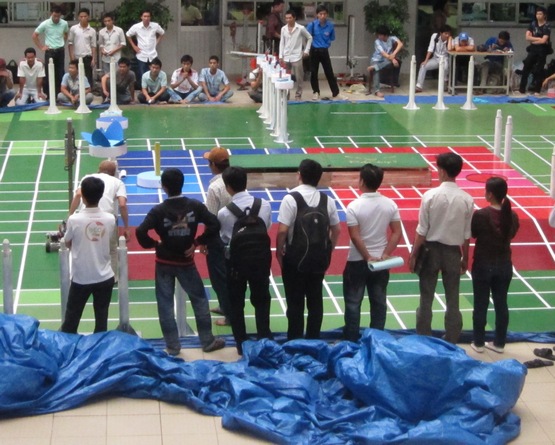 Khai mạc cuộc thi Robocon cấp trường năm 2011 5