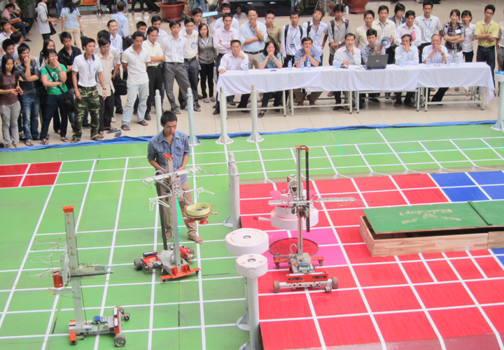 Kết quả bốc thăm chia bảng cuộc thi sáng tạo Robocon 2011 Khu vực miền Nam 8