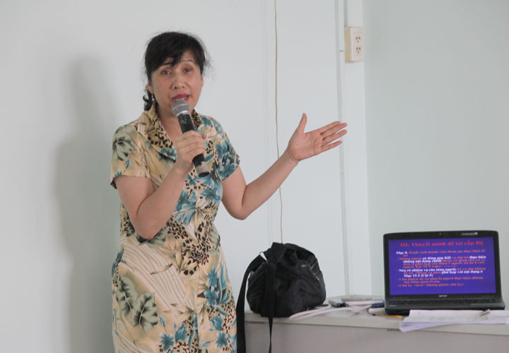 Hội thảo “Đề xuất đề tài và xây dựng phương thức thuyết minh đề tài khoa học và công nghệ cấp Bộ” 4