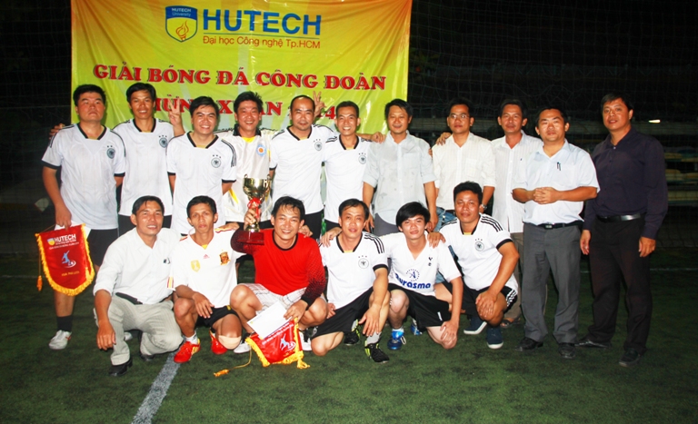 The Office of Facilities Management wins the 2013 HUTECH Labor Union Football Championship 12