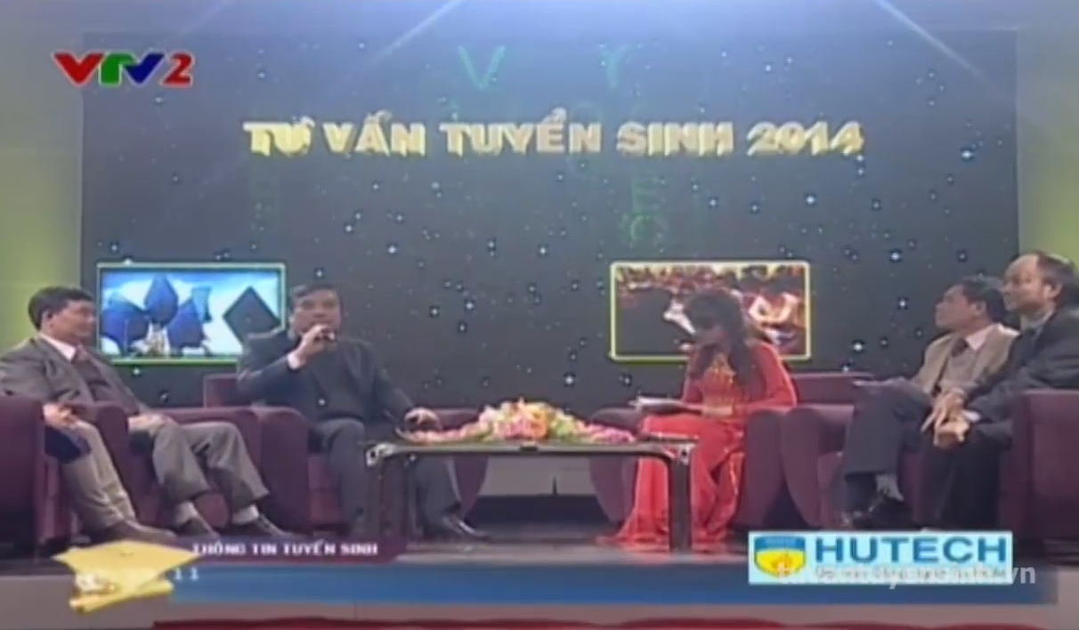 HUTECH đồng hành cùng chương trình Tư vấn tuyển sinh của VTV2 5