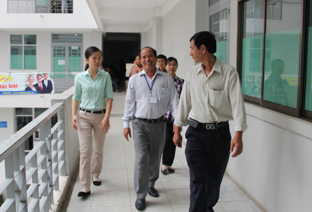 The Preventive Medicine Center of Binh Thanh District highly appreciates the environmental sanitation work at HUTECH 9